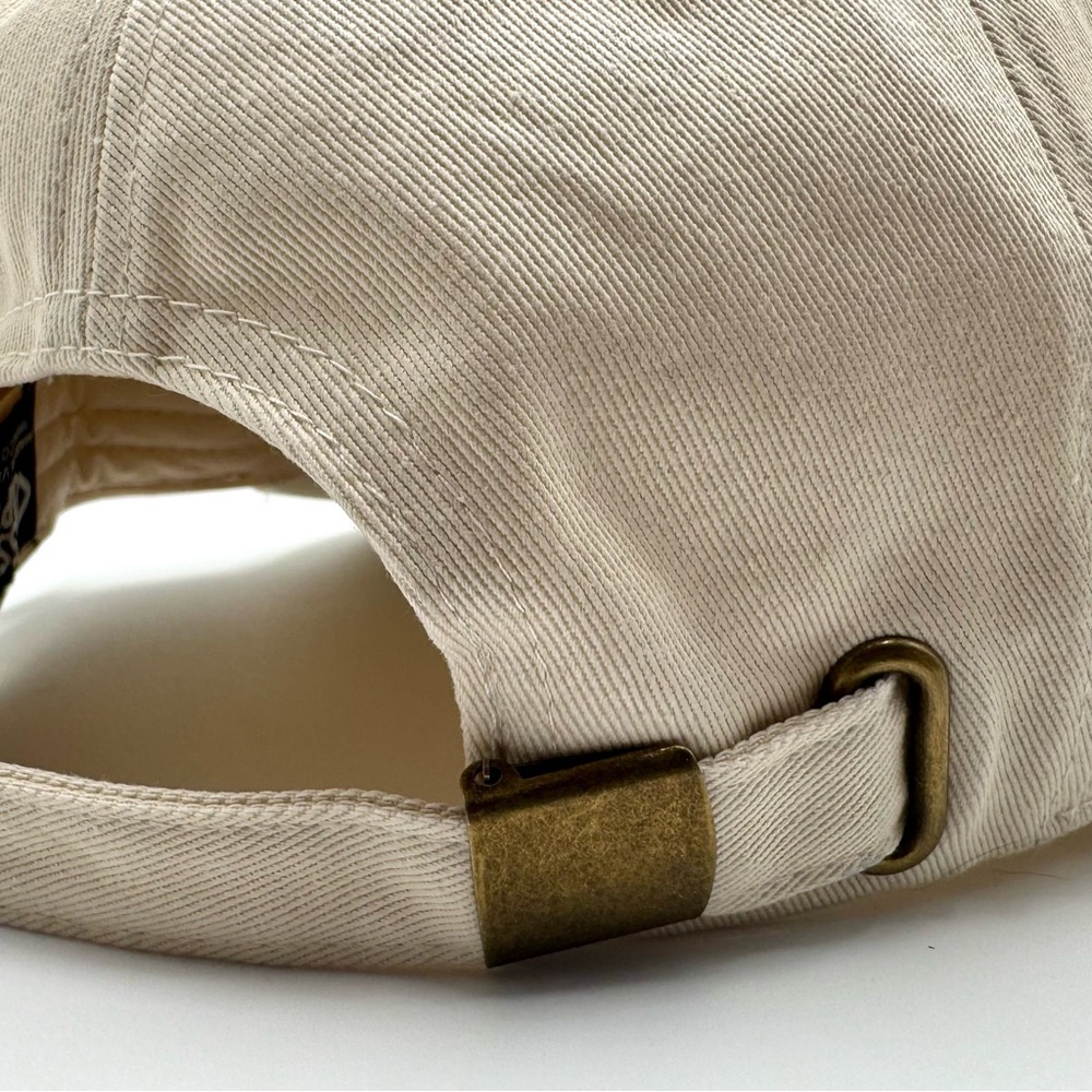 Beige Adjustable Baseball Cap Hat with Chow Chow Dog Embroidery for Men & Women - Picture 6 of 8